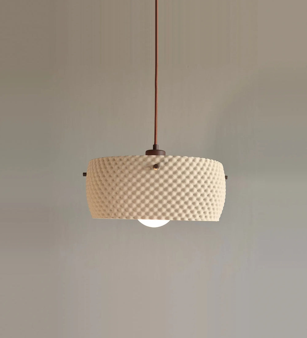 Negev pendant in sand beige