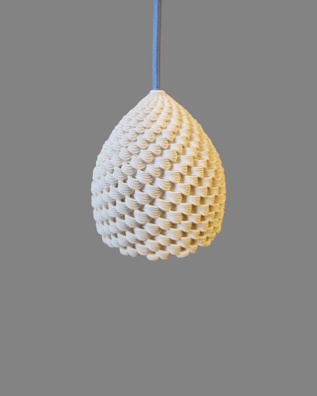 3d printed CLAY lampshade