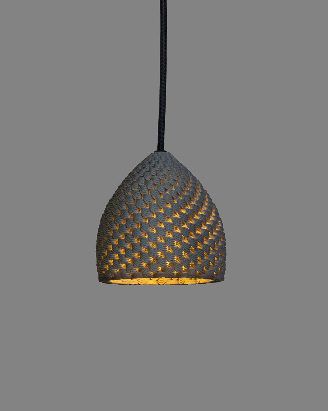 SAHARA 3d printed CLAY lampshade